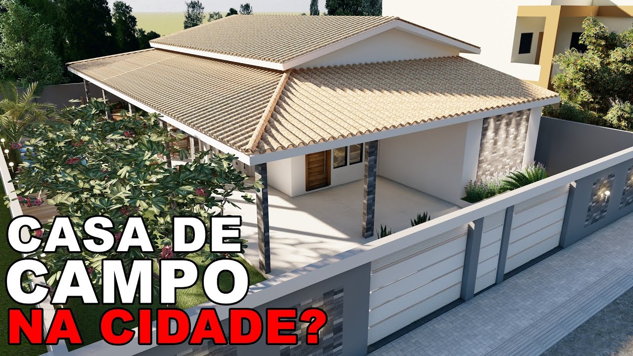 Casa de campo quatro quartos | COM PISCINA |