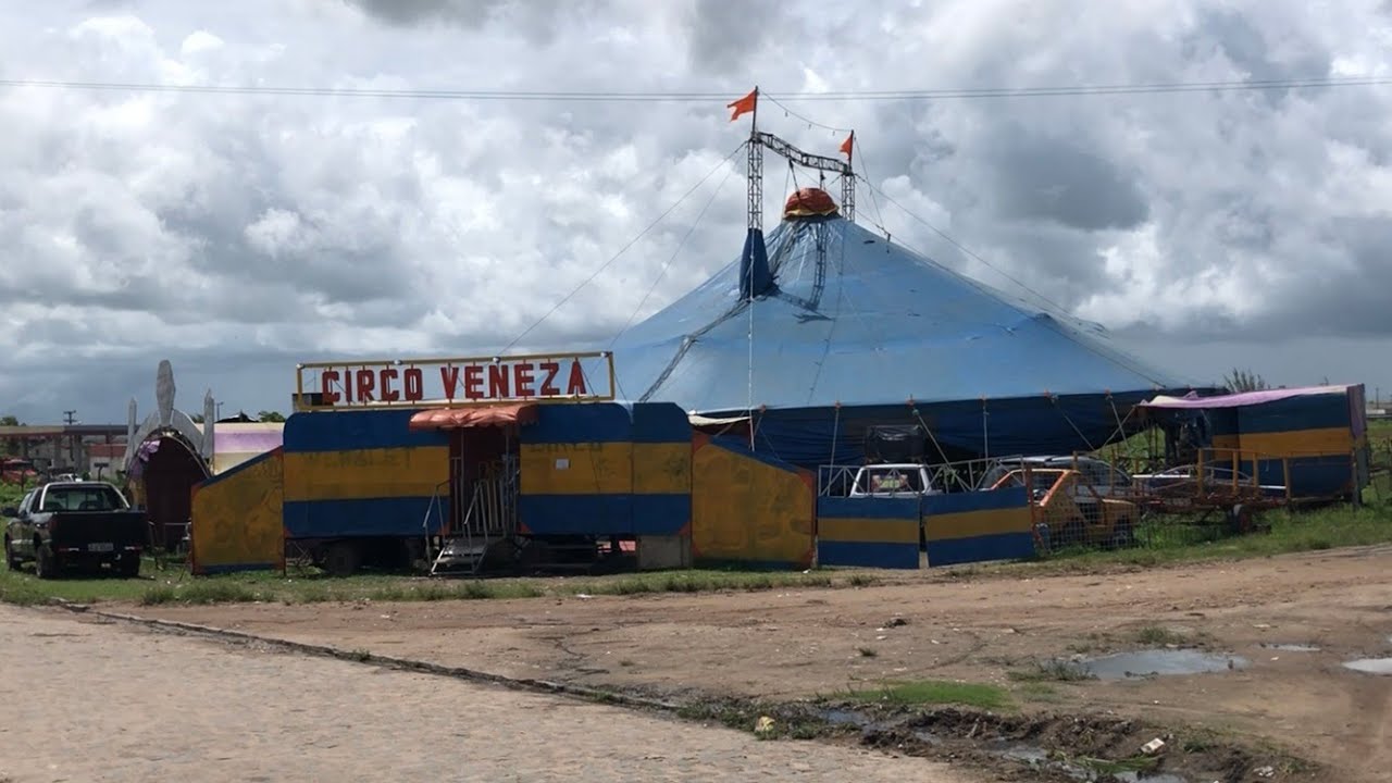 CIRCO 🎪 🤡 VENEZA NA DIVISA DE PEDRAS DE FOGO-PB E ITAMBÉ-PE