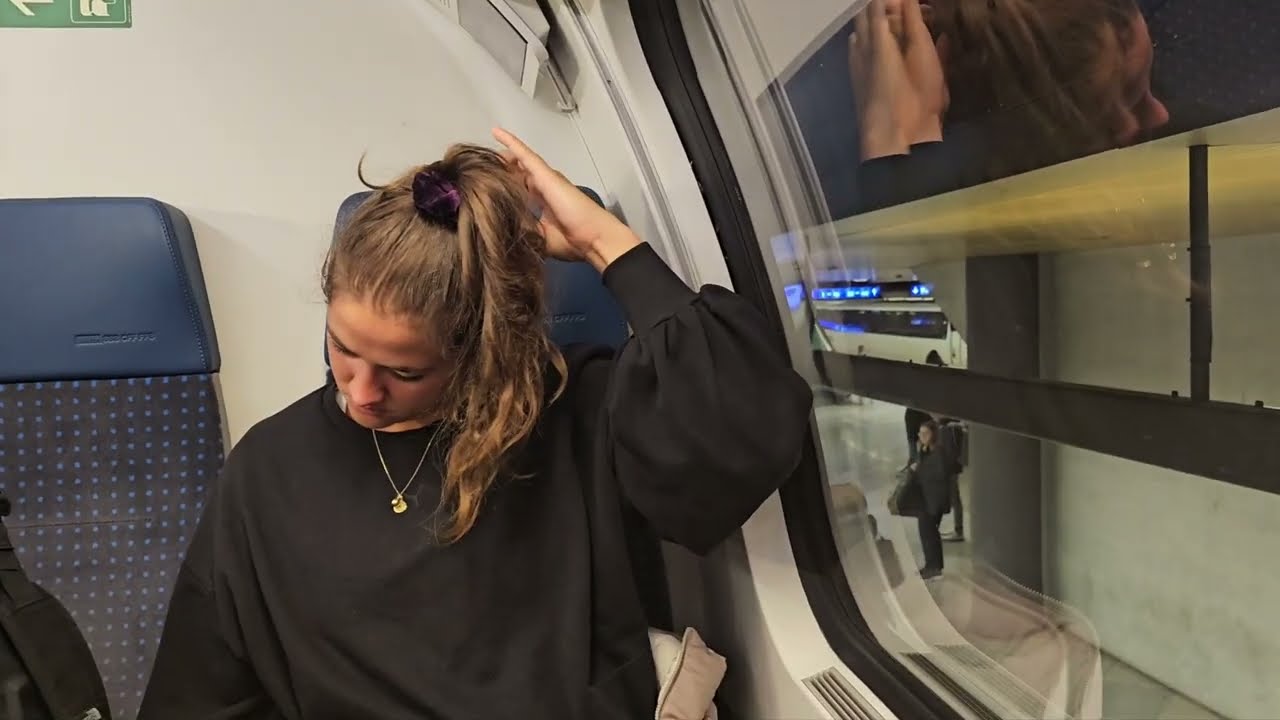 Switzerland train ride: Zurich HB to Interlaken Ost via Bern Station (Oct 16, 2023 - 4K UHD)