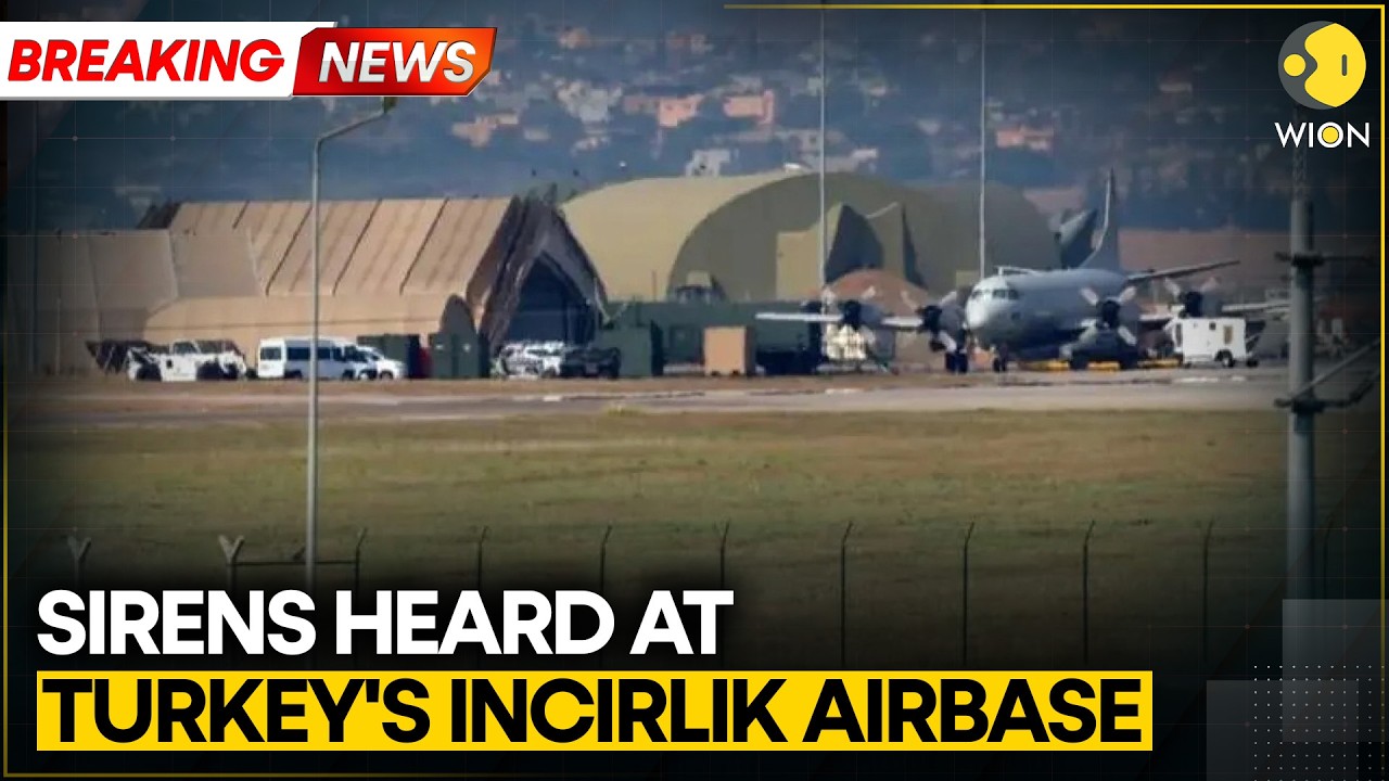 Breaking: Sirens Heard at Incirlik Airbase in Southern Turkey | WION
