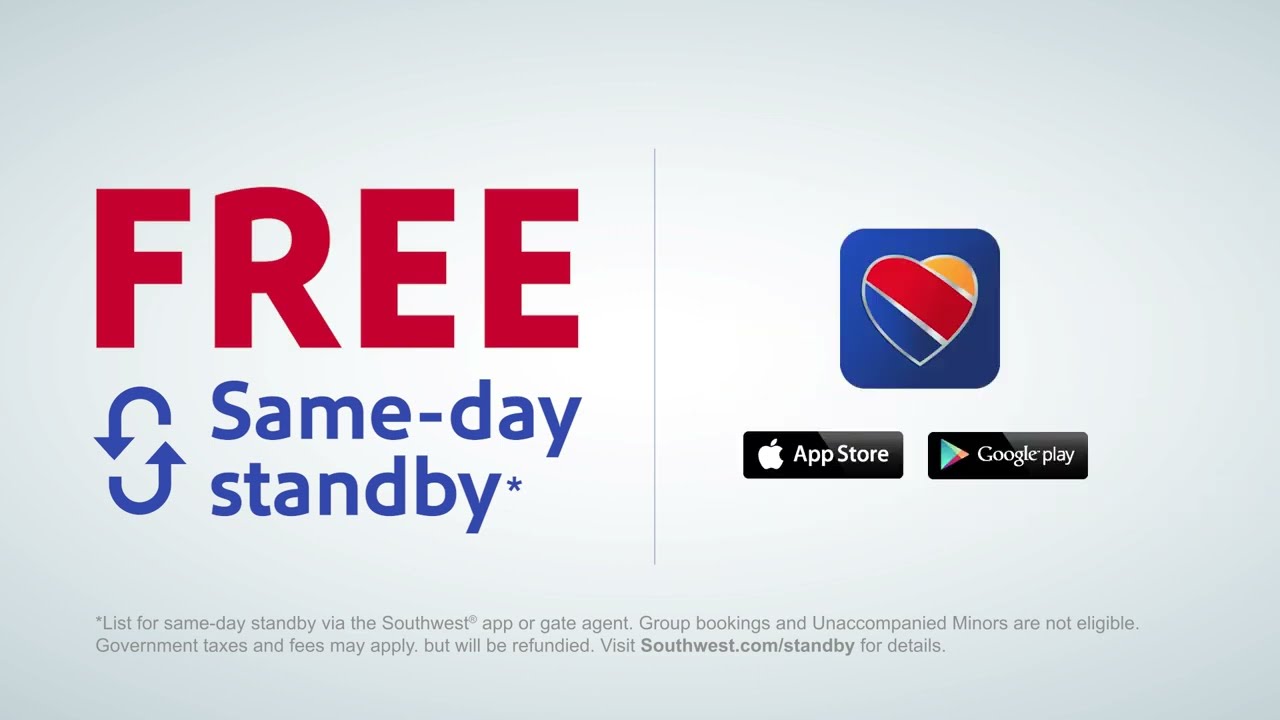 Same-Day Standby | Southwest Airlines