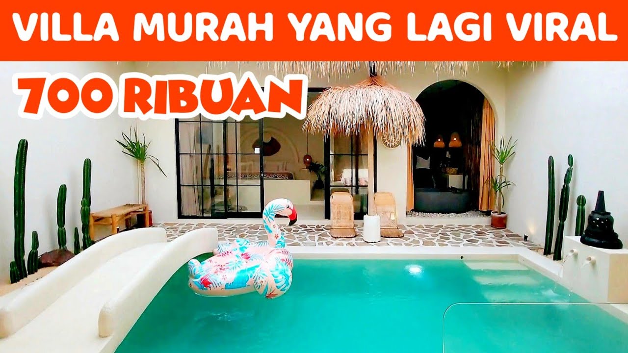VILLA CUMA 700RIBUAN‼️PRIVATE POOL VILLA BUAT HONEYMOON | AGARRA VILLA 2 #villamurah