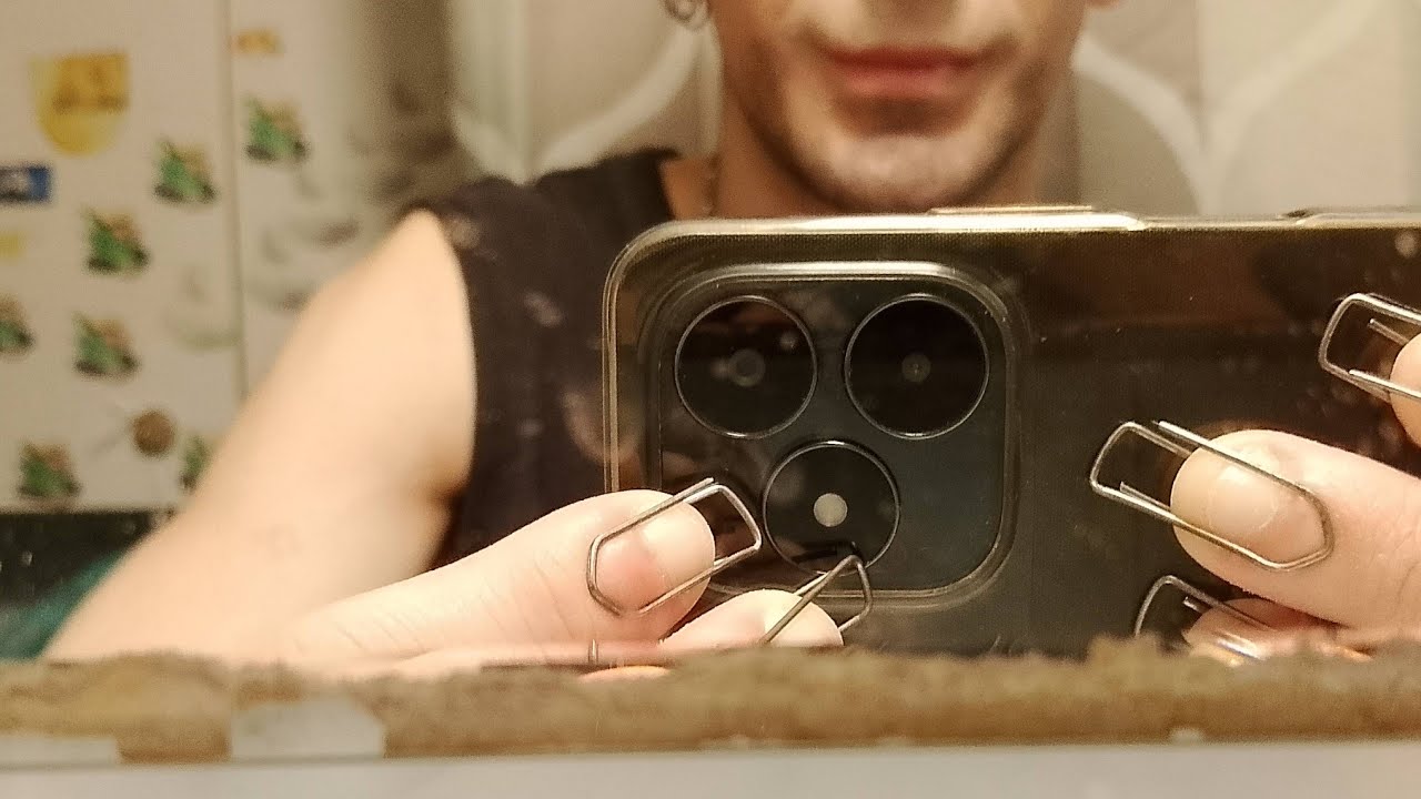 Triggers Tapping ASMR /Personal Attention/Tingly tapping on my phone + Mouth sounds 💤