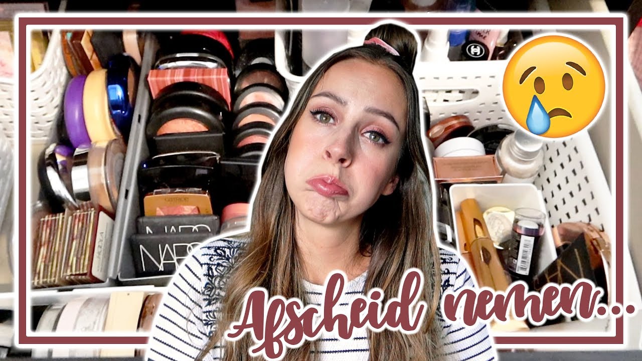 ZELFS OUDE FAVORIETEN GAAN WEG... 😨 || MAKE-UP STASH OPRUIMEN