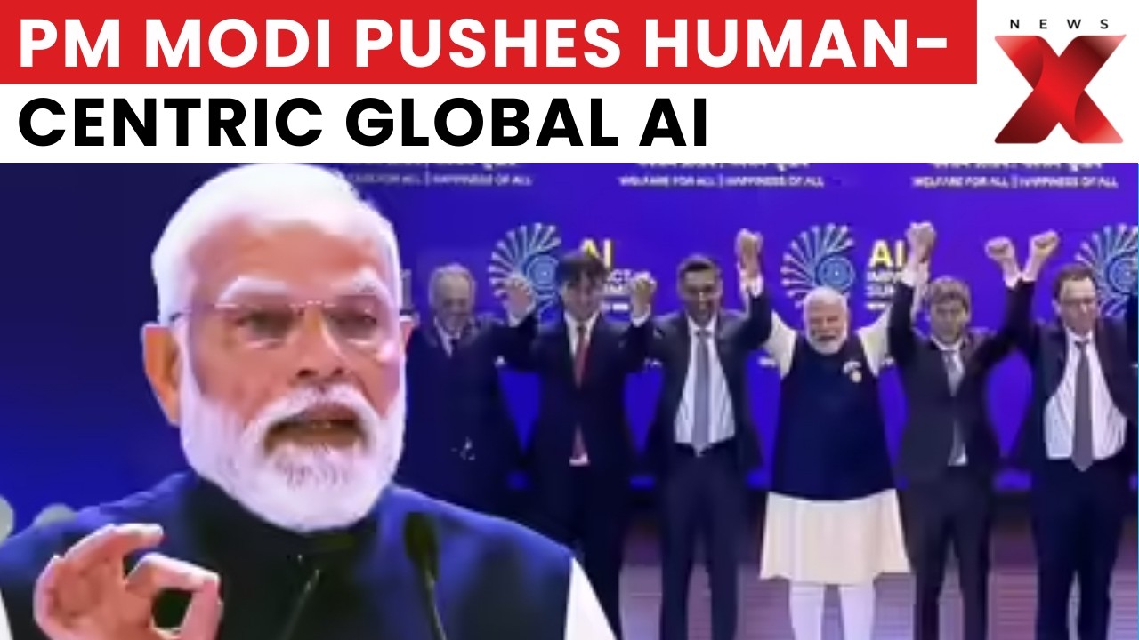 PM Narendra Modi Calls for Inclusive, Human-Centric AI at India AI Impact Summit 2026