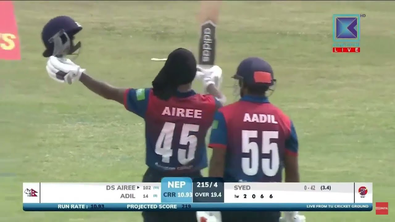 Dipendra Singh Airee's 100 in 100 Seconds