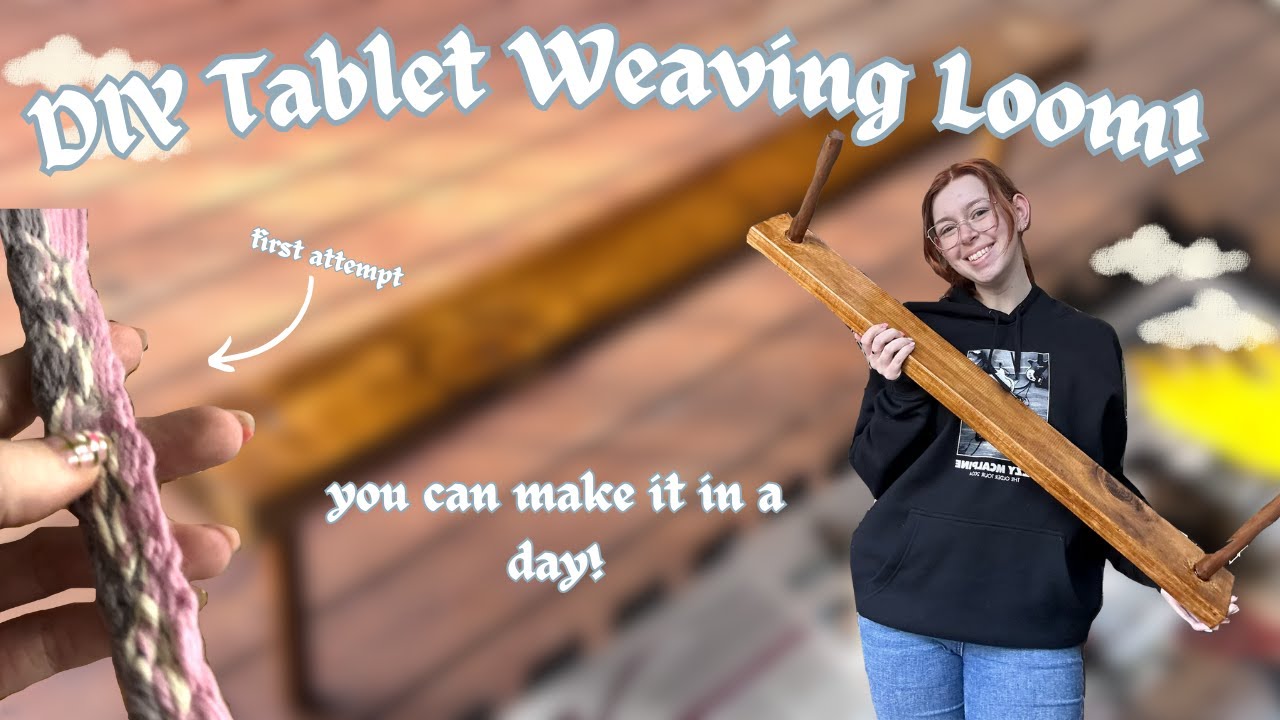 DIY Tablet Weaving Loom