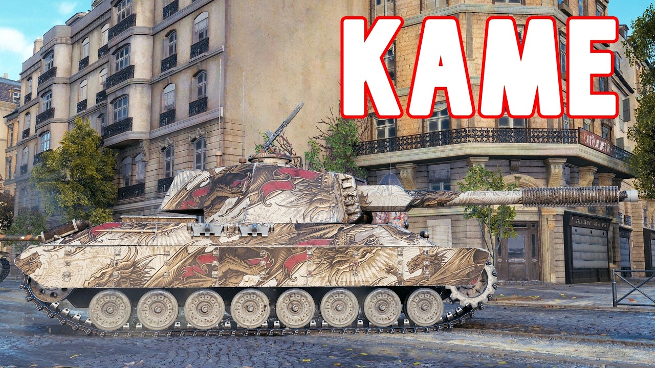 Kame : Tier IX Japanese Medium Tank.