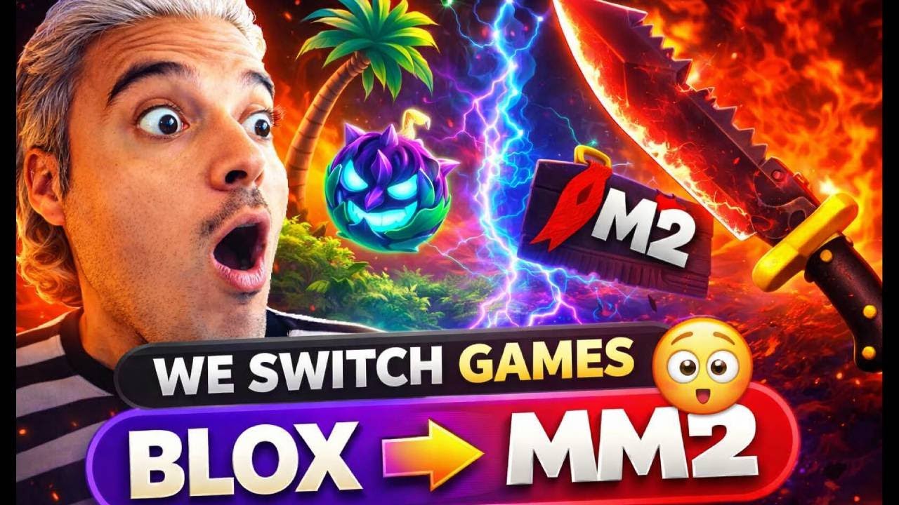 Blox Fruits First… Then MM2 😳 | Live With Viewers