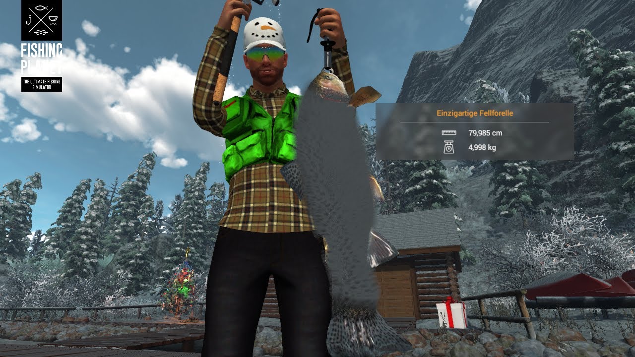 Fishing Planet Folge 409 Weihnacht Event Fische Fellforelle geh&ouml;rnter Lachs