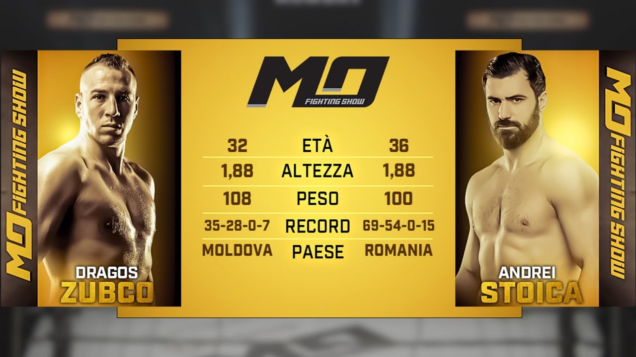 MO Fighting Show - Dragos Zubco vs Andrei Stoica