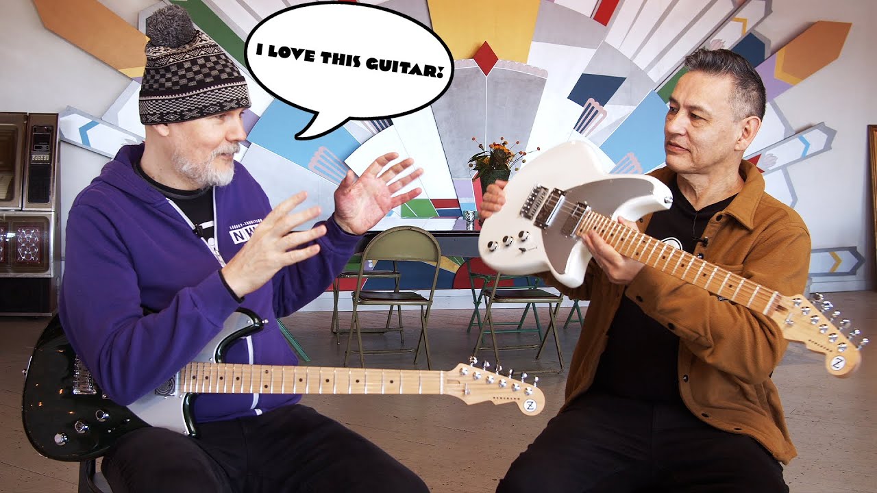 Billy Corgan's New Favorite Guitar?