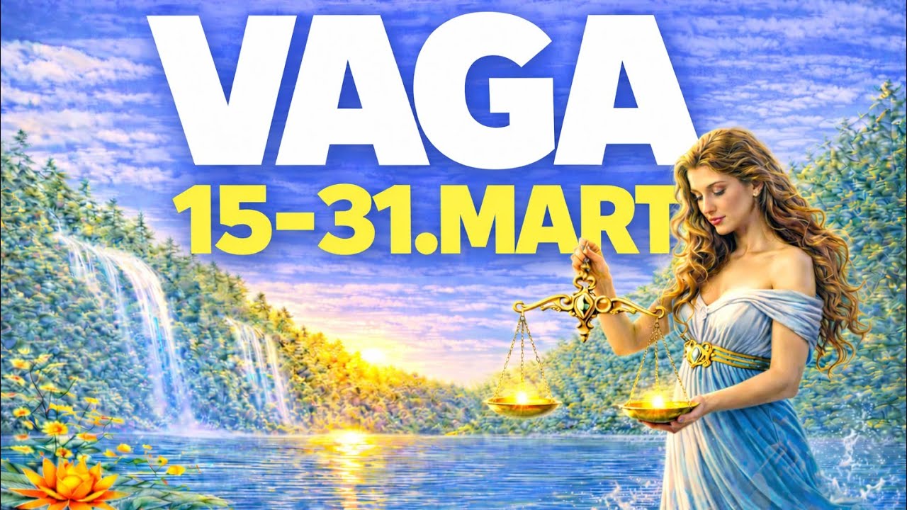 VAGA ♎️  15 - 31. MART ♎️ Okrećete leđa svim toksičnim situacijama i energijama! ♥️✨️🍀