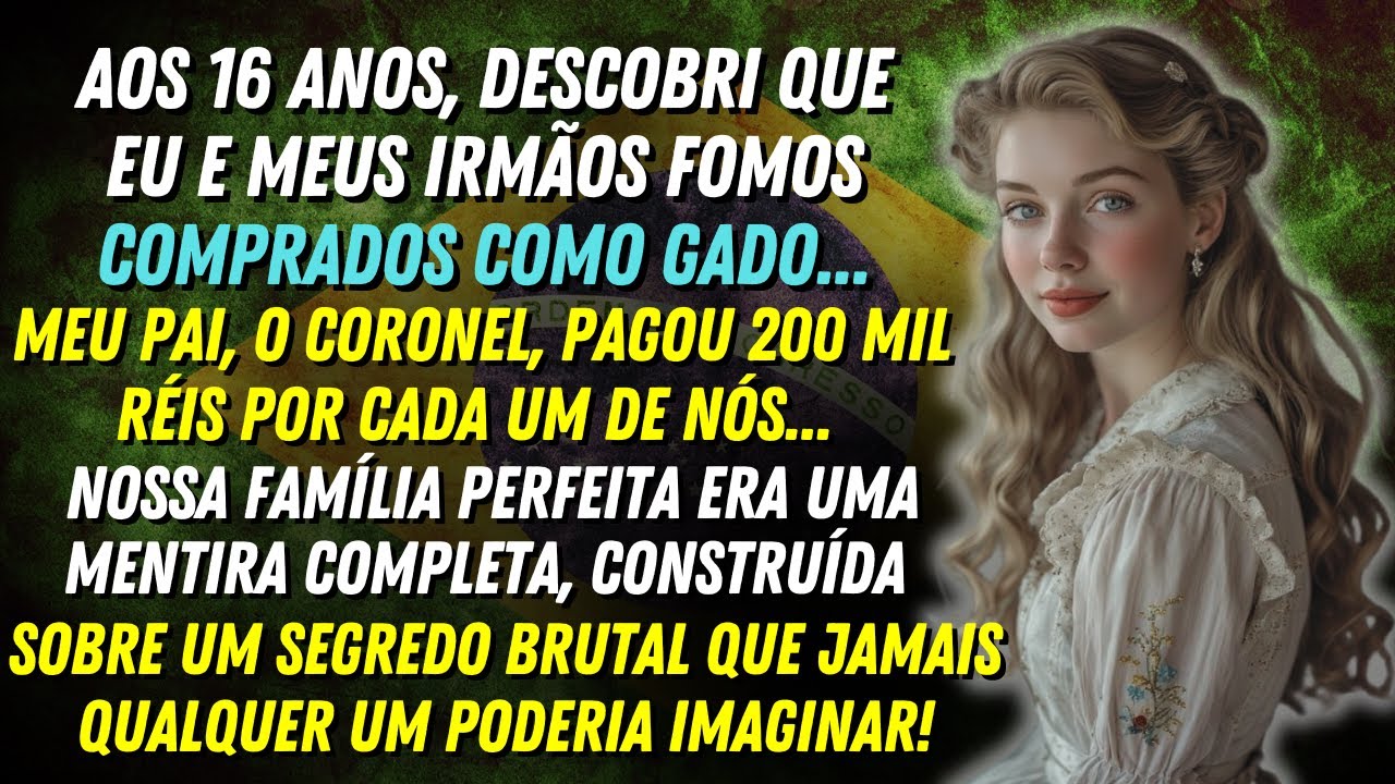 A HISTÓRIA REAL DESTA AVÓ 👵💔 MEU PAI CORONEL Comprou e meus Irmãos por 200 Mil Réis!