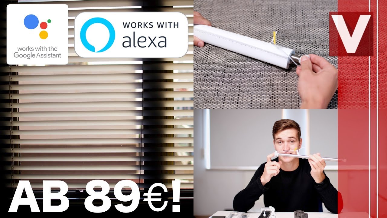 Endlich!: Rollos / Jalousie smart machen mit Alexa und Google Steuerung - Venix