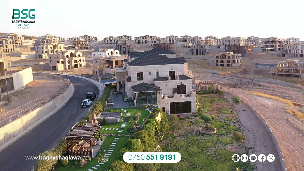 Villa For Sale 2900m in Green Land - Erbil