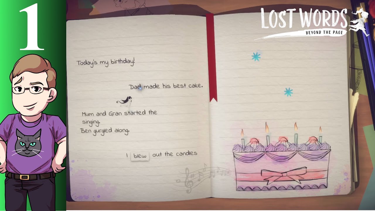Let's Play Lost Words: Beyond the Page (Blind) Part 1 - Using the Power of Words to Solve Puzzles!