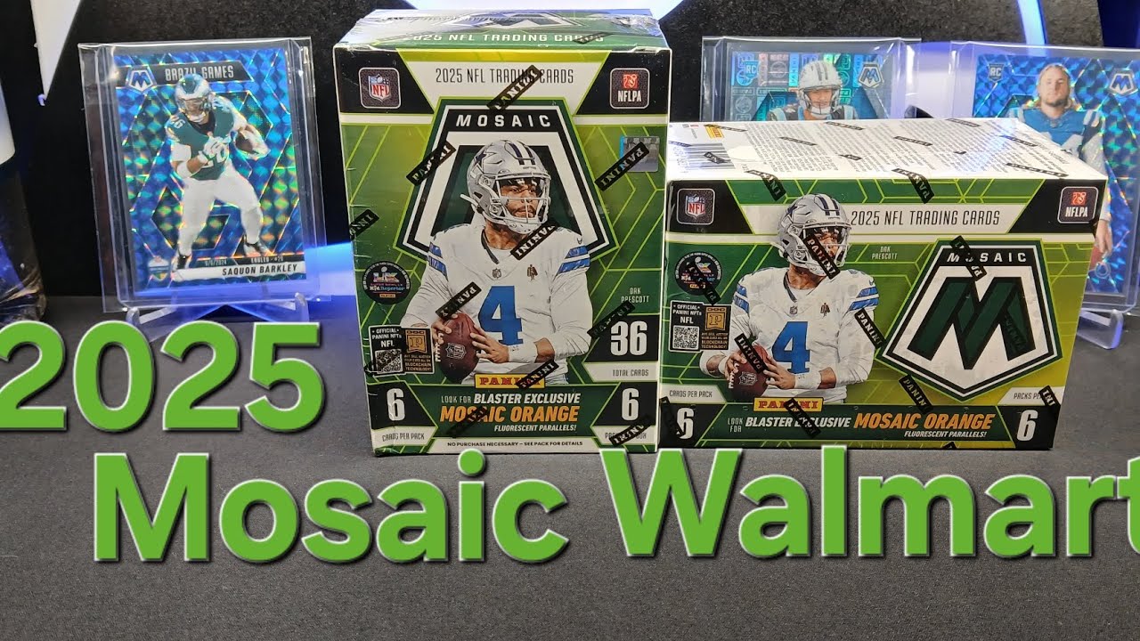 2025 Mosaic Walmart Blaster Boxes.  Better value than Hobby?