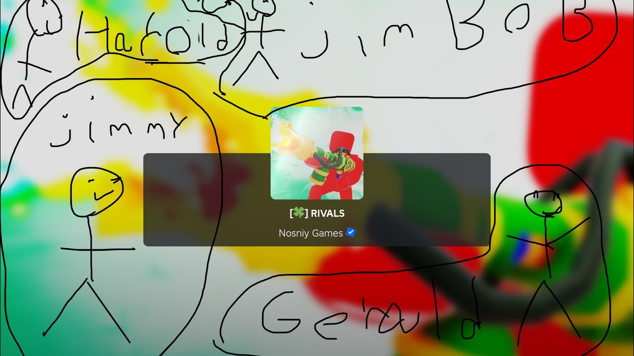 Gerald Jimmy jimbob and Harold Playing Rivals 