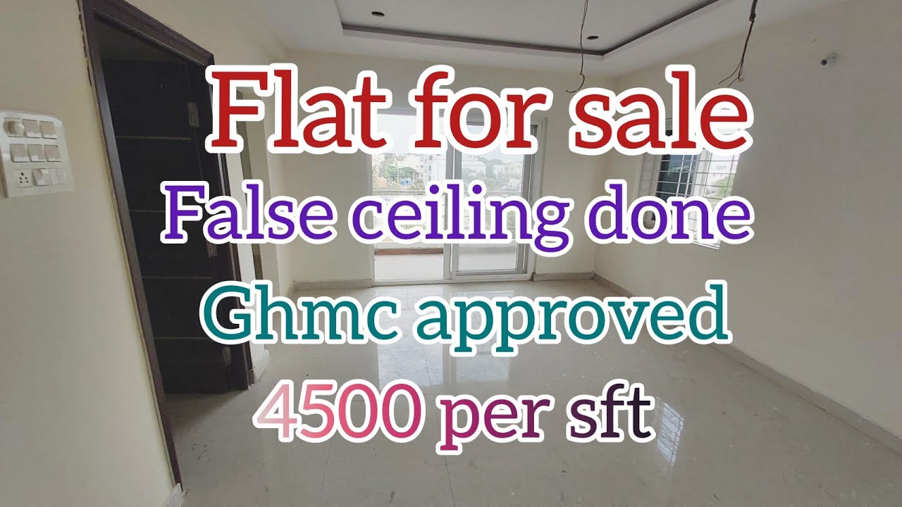 2 bhk flat For Sale || Ghmc || 56 lac only || Code:Par-128.