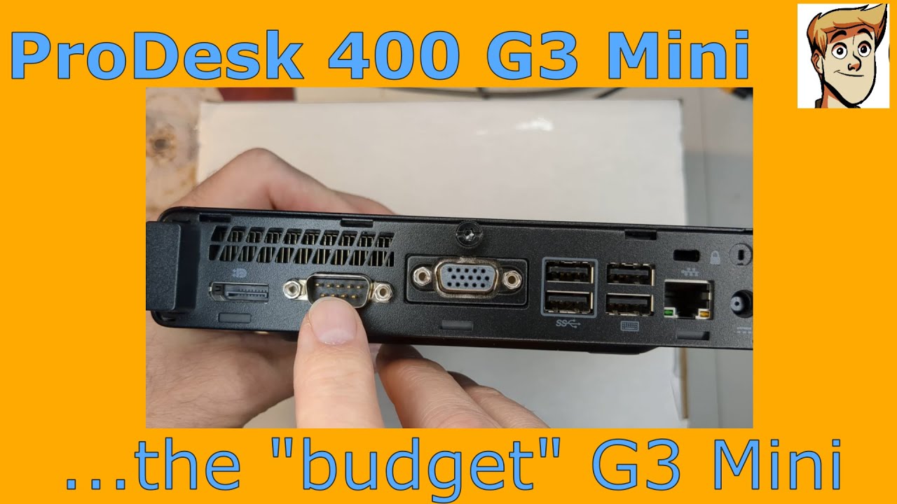 ProDesk 400 G3 Mini Review/Adventures - the 