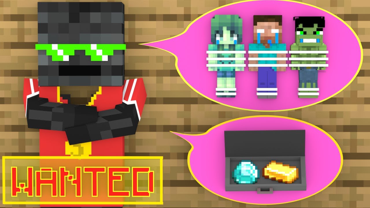 Baby Herobrine And Baby Zombie Girl Go Home - Minecraft Animation