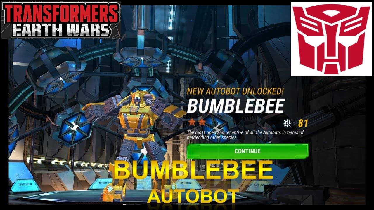 [*/\*] Transformers: Earth Wars - Unlocking Autobot BUMBLEBEE (2 STAR RARITY)