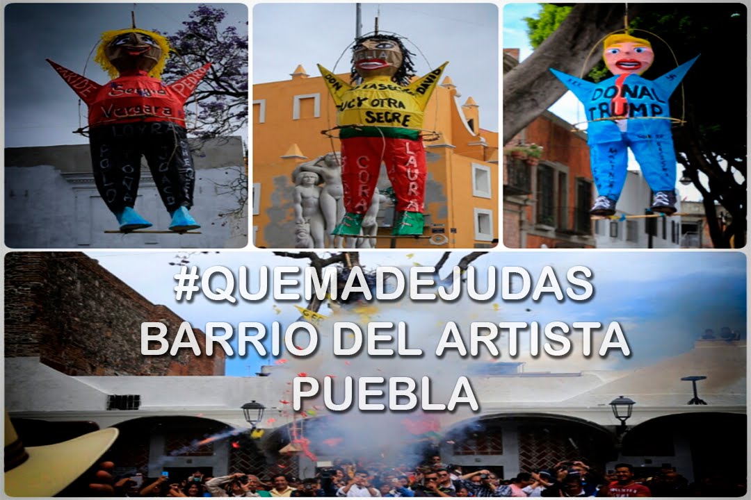 QUEMA DE JUDAS BARRIO DEL ARTISTA 2016