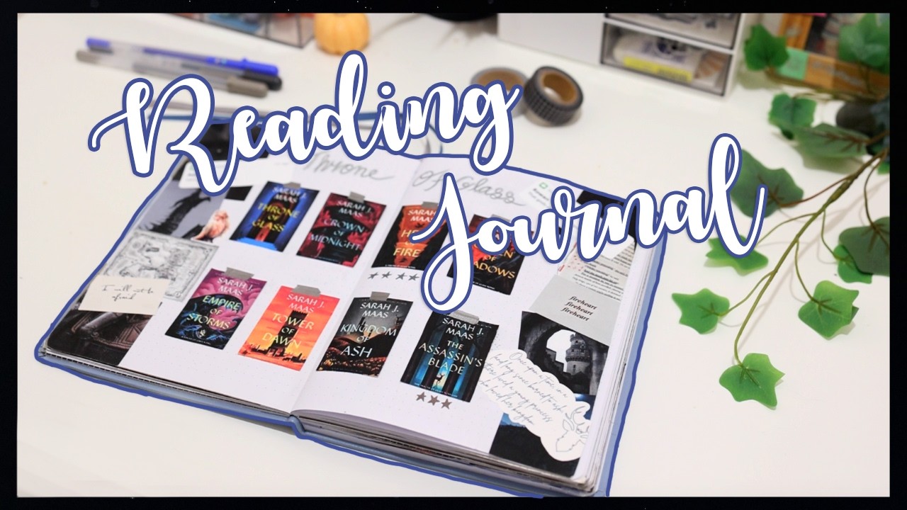 2024 reading journal mid-year flip through + july set up 📝 ✨