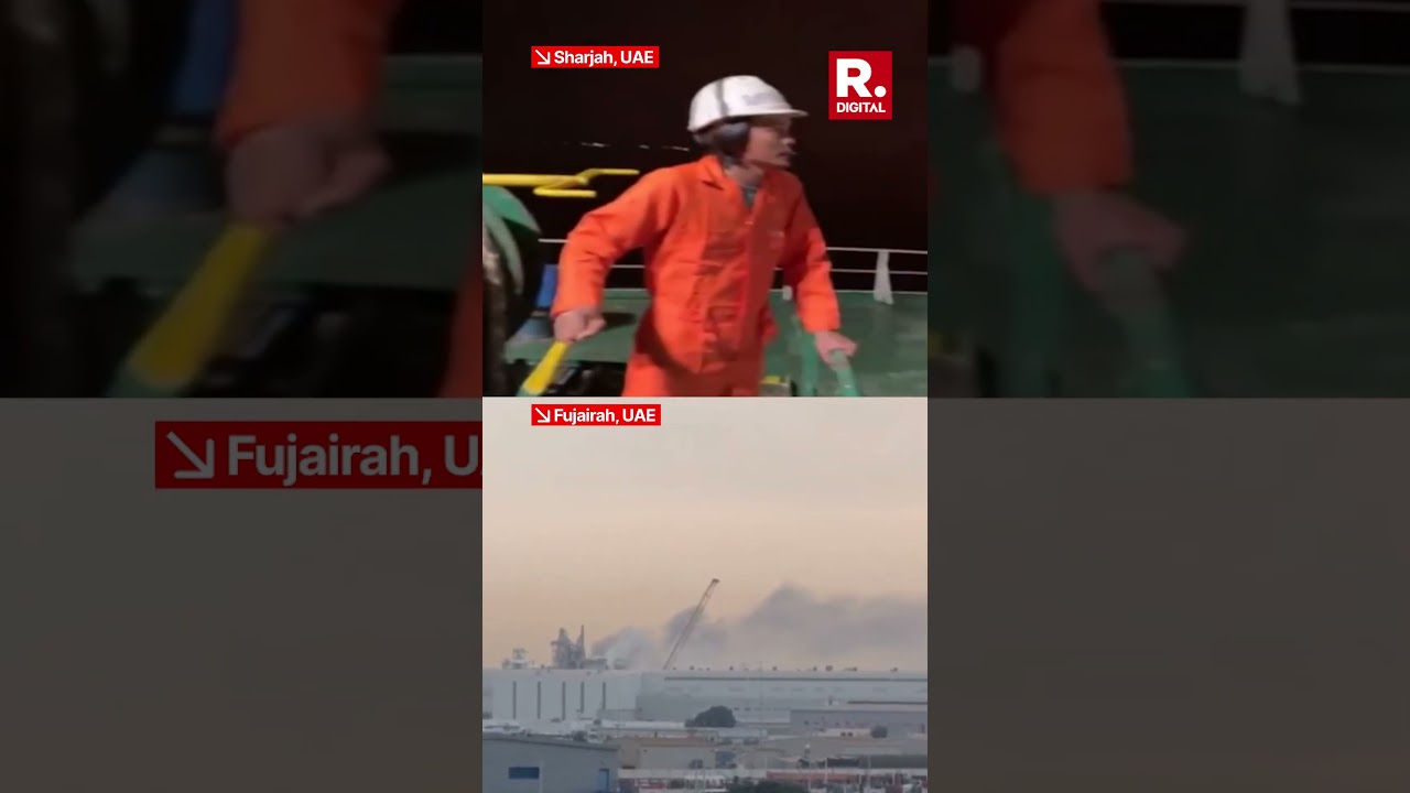 Iran Drone Strike Hits US-Owned Oil Tanker Off Sharjah, Fire Erupts at Fujairah Port