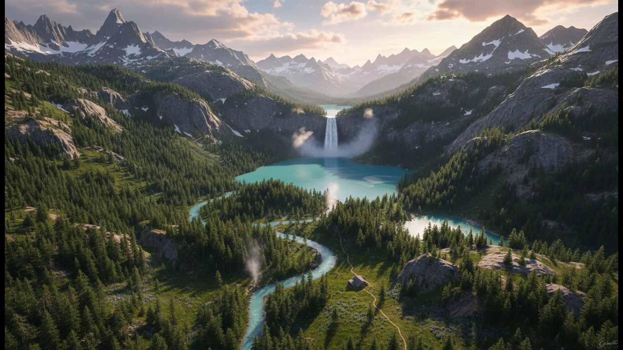 Soaring Over Europe's Most Stunning Alpine Landscape!