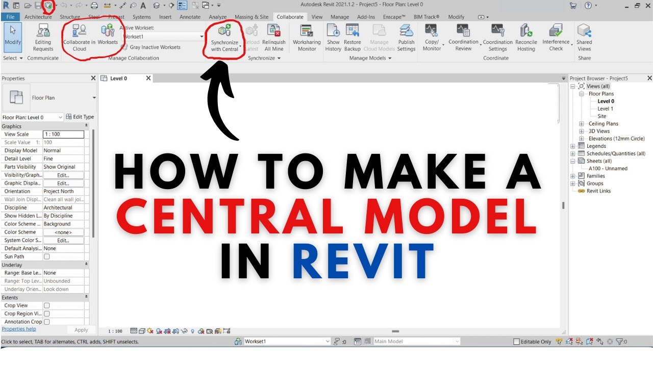 Learn How to Create a Central Model in Revit - Result Guaranteed!