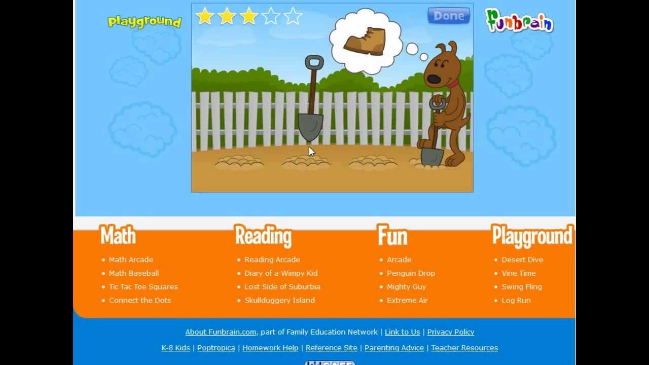 Funbrain Playground Walkthrough