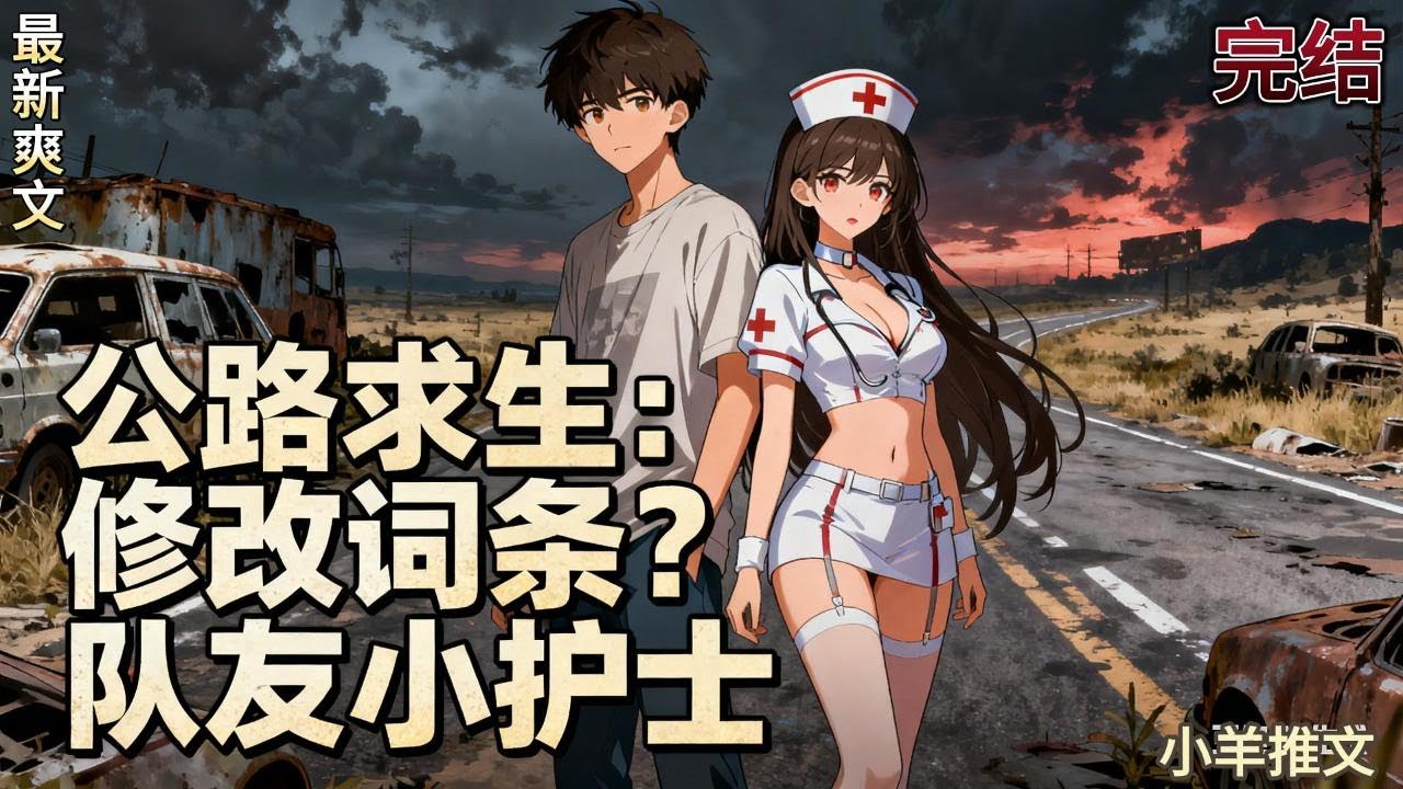 完结《公路求生：修改词条？队友小护士》江北一觉醒来进入公路求生世界，他匹配的队友是一个白丝小护士，每位求生者都能觉醒一个天赋，而江北的天赋可以修改词条……赵空#小说  #推文  #重生 #爽文 #有聲