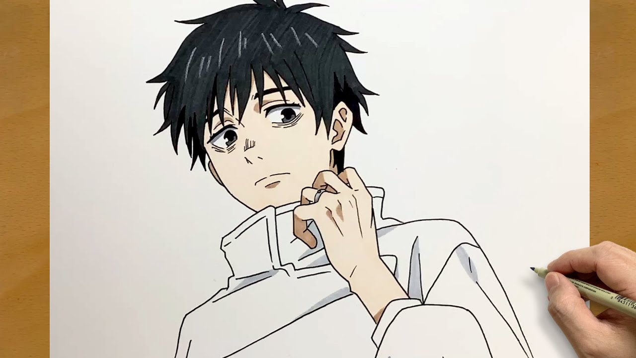 How to Draw Yuta Okkotsu || Jujutsu Kaisen Anime Art || Anime Drawing