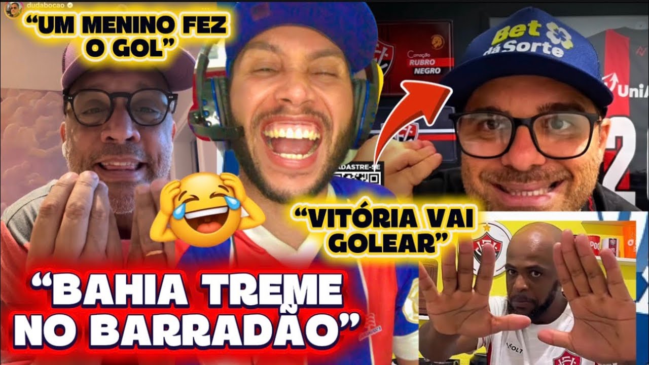 🔥😂VAMOS RIR/REAÇÕES:”BAHIA VAI TOMAR GOLEADA COM TIME MISTO?”; ZÉ BOCÃO, MARCOS GUEDES, OBINA REVOLT