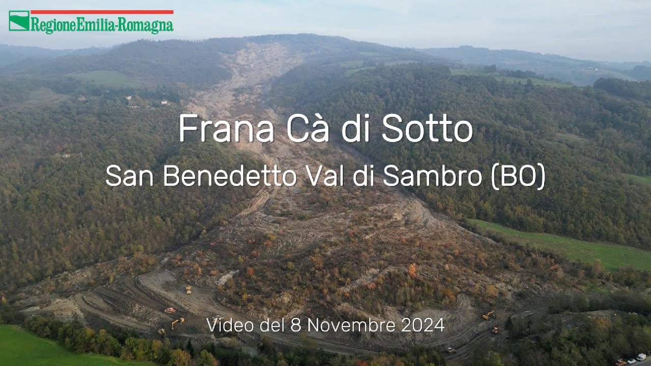 Frana Cà di Sotto - San Benedetto Val di Sambro (BO) - 8 Novembre 2024