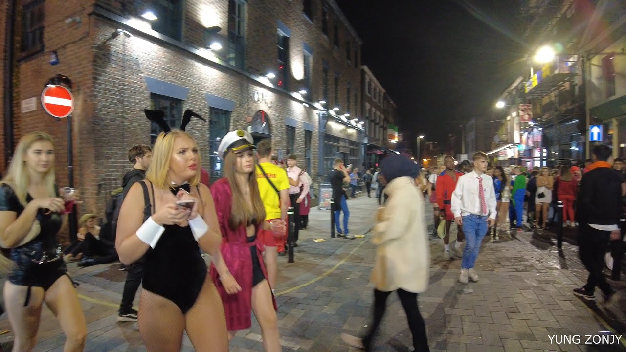 Halloween party in Liverpool part 1🔥🎃🎃