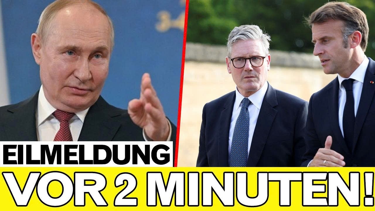 Panik in London und Paris! Russland setzt den Westen massiv unter Druck