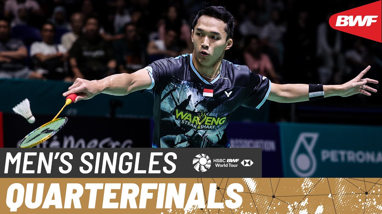 PETRONAS Malaysia Open 2026 | Kodai Naraoka (JPN) [8] vs Jonatan Christie (INA) [4] | QF