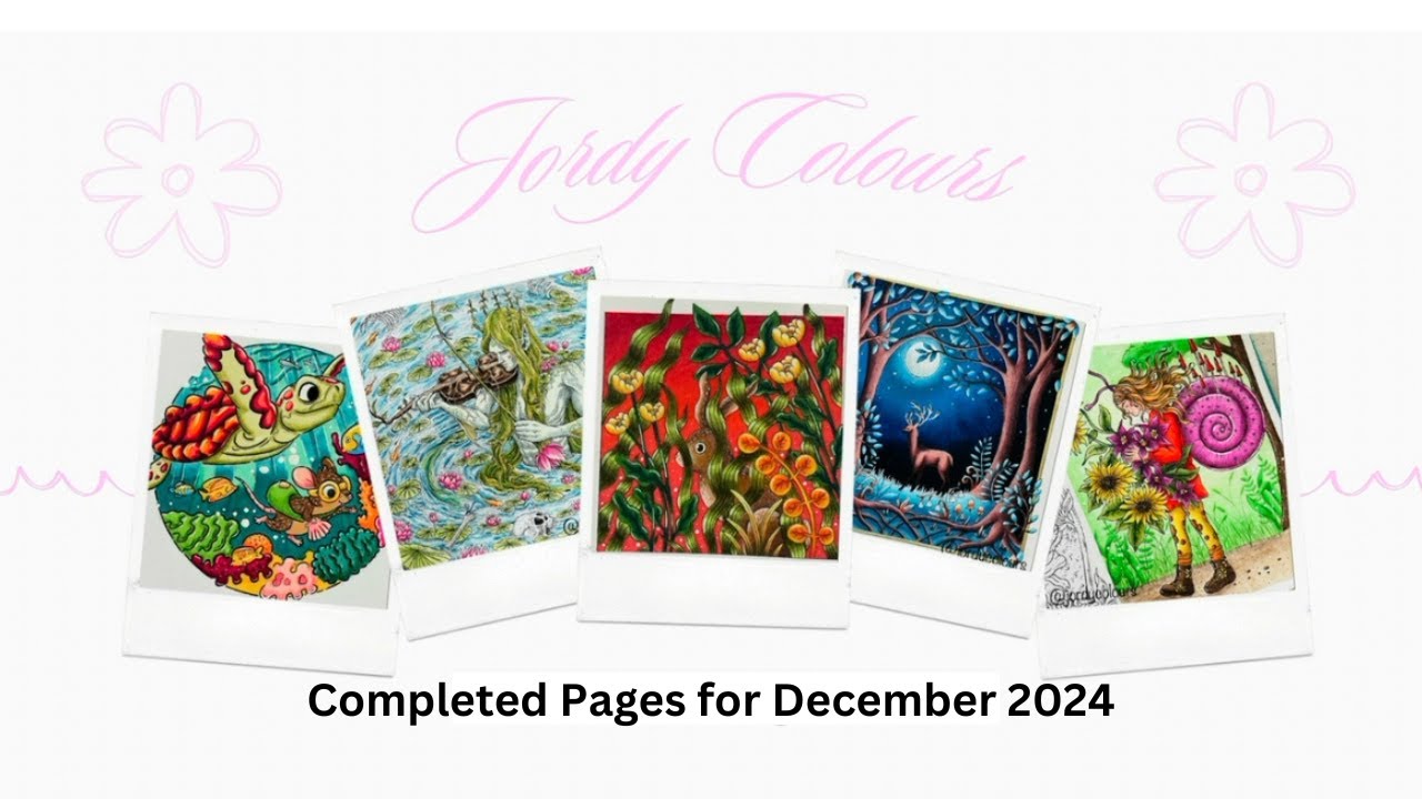 My Completed Pages for December 2024