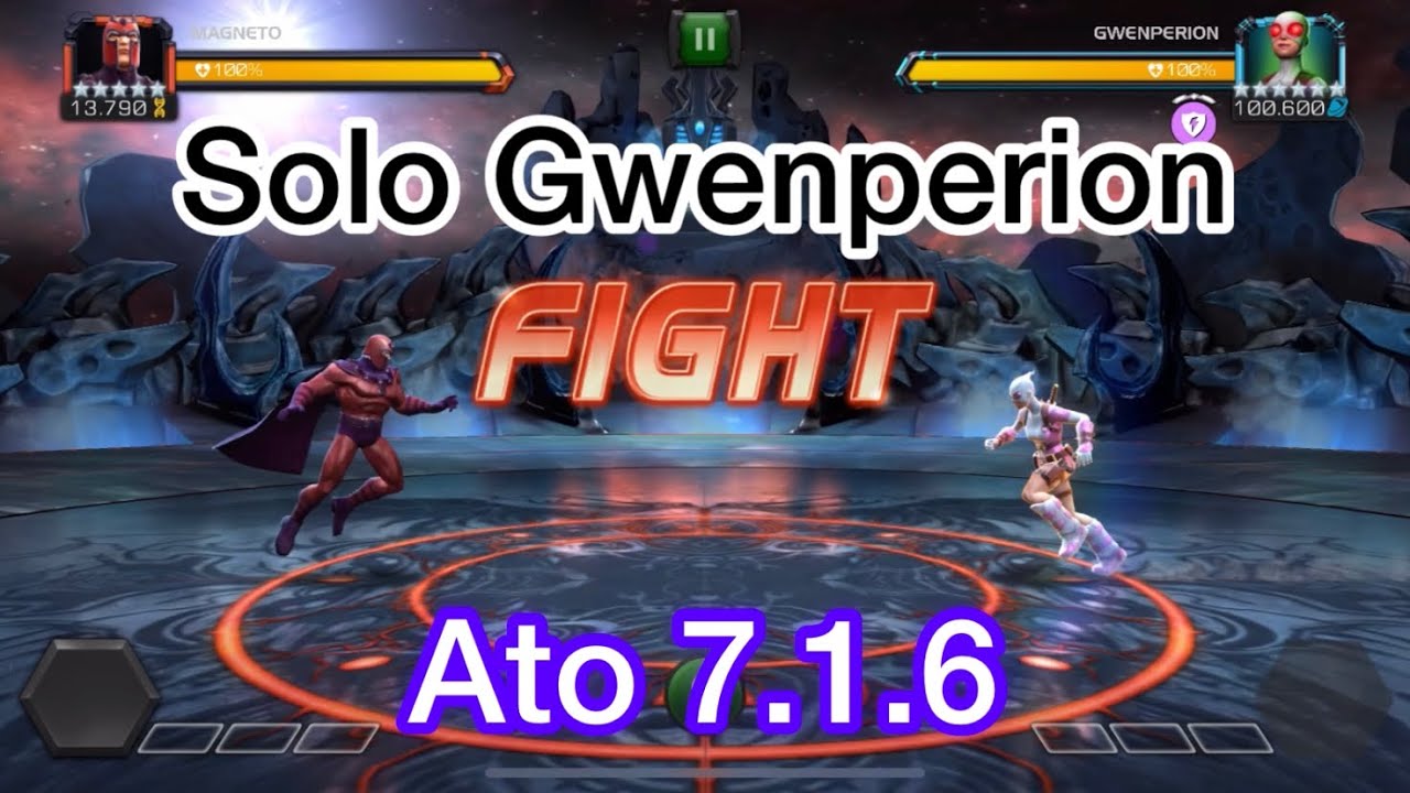 Solando Gwenperion de olhos fechados -  Boss Ato 7.1.6