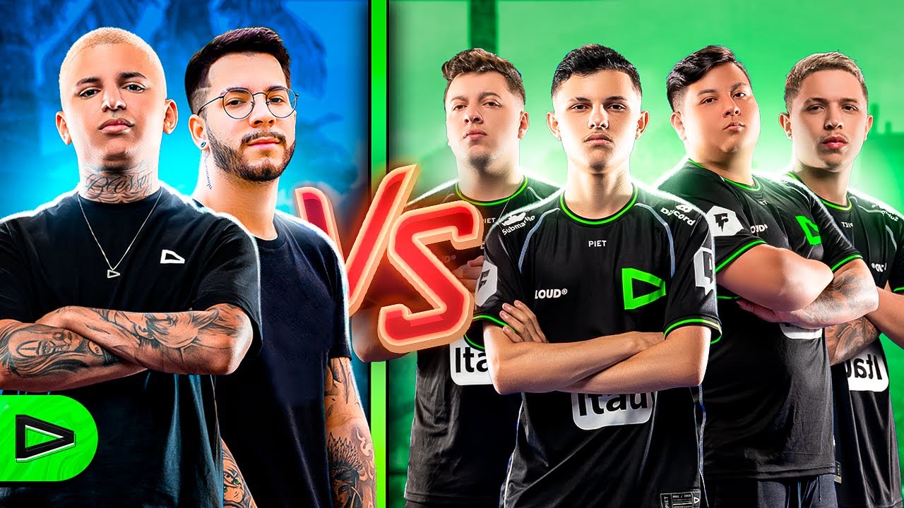 ELTIN e LZINN vs MOBILES  NA LOUD FREE FIRE!!