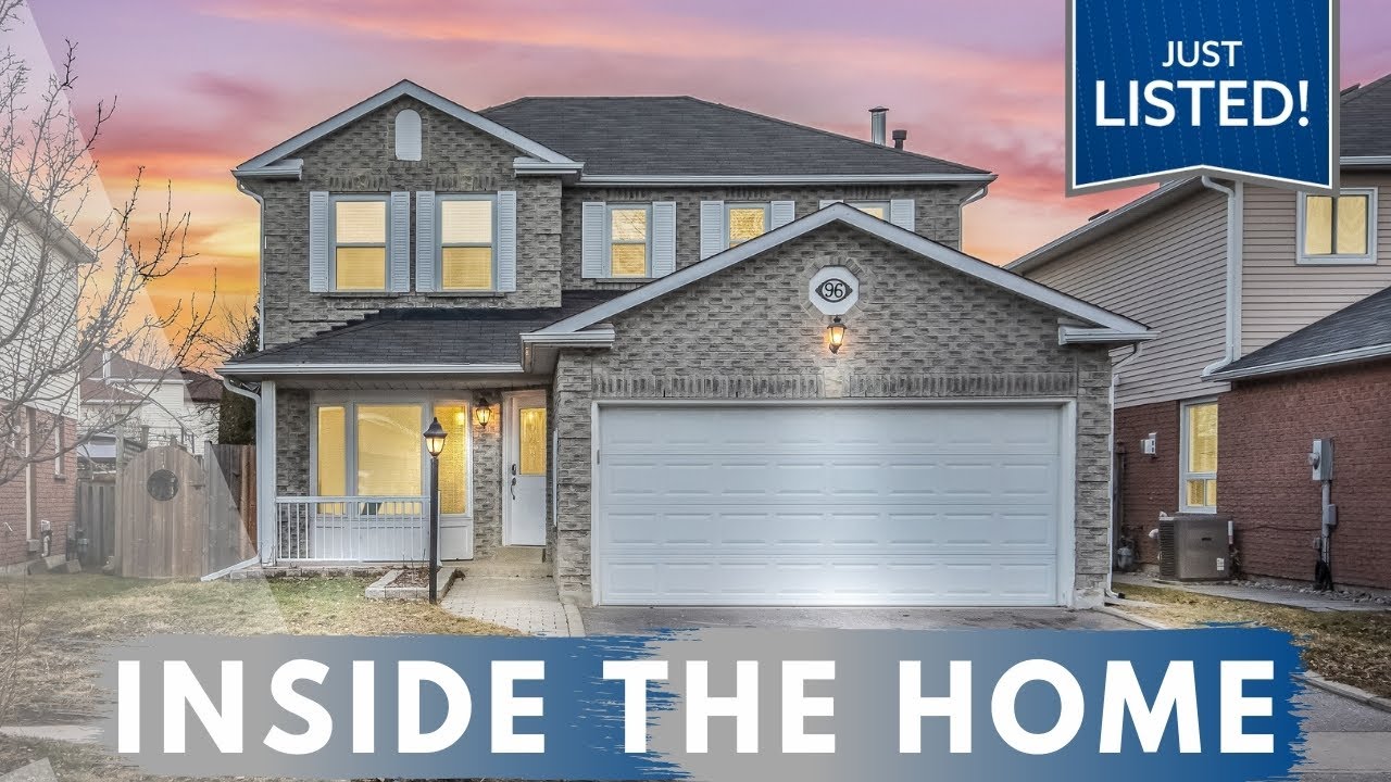 Detached House for Sale Courtice| COURTICE REAL ESTATE| Virtual Tour| MLS LISTING| 96 Sandringham dr