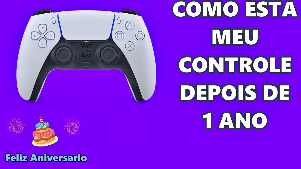 1 Ano Usando Controle PlayStation 5 [AVALIAÇÃO]
