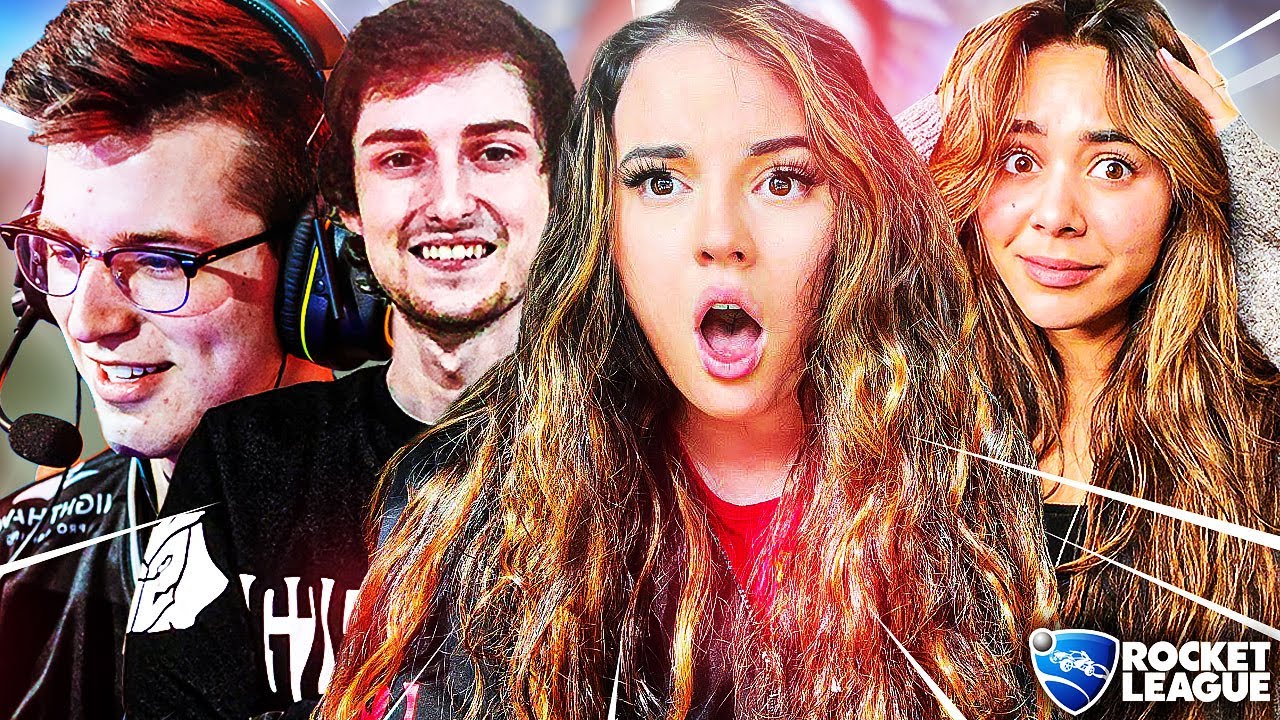Our boyfriends are Rocket League pros and we carried them!