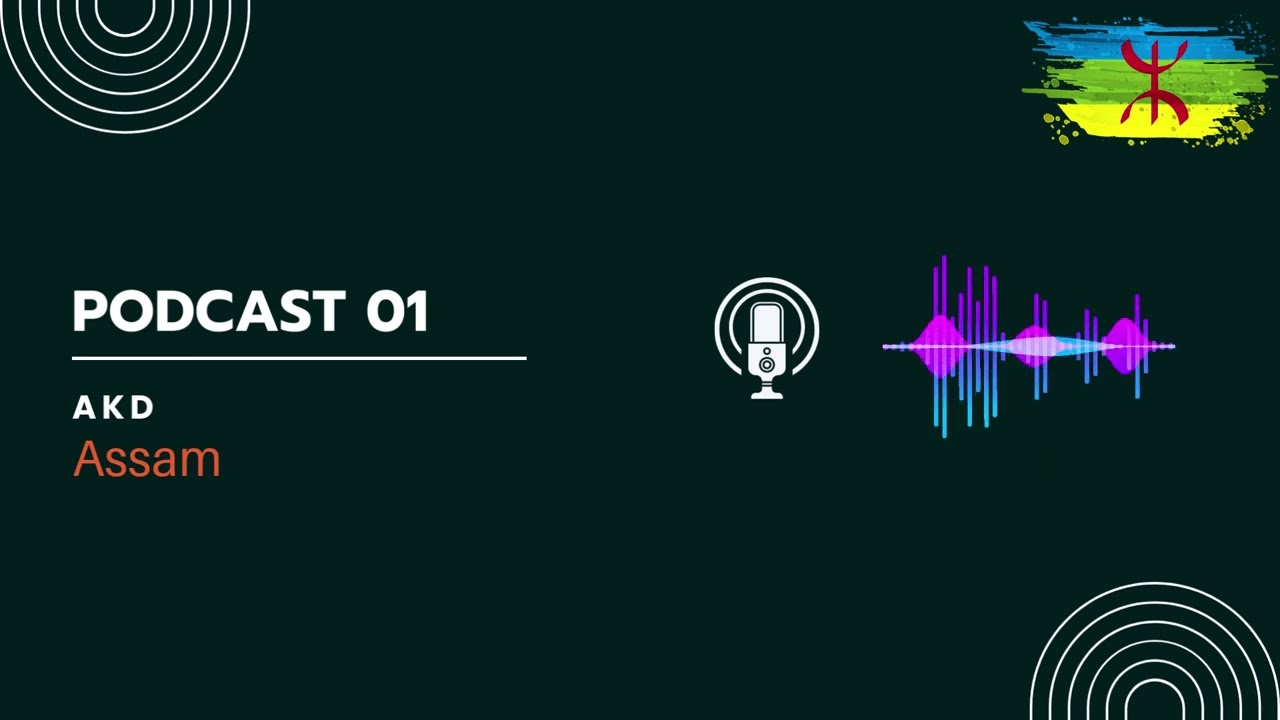Podcast 01-  Maɣar podcast s tmaziɣt n arif ?