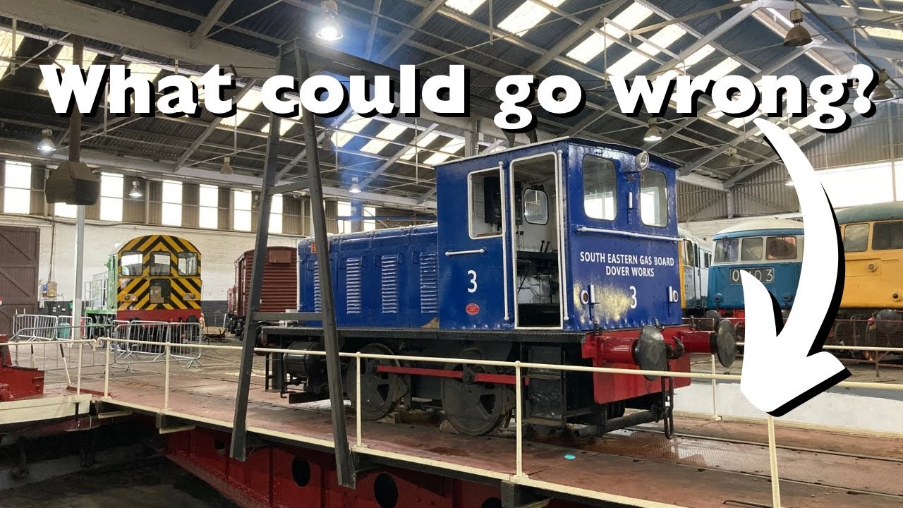 A train FELL in this PIT?! // Barrow Hill Engine Shed Open Day