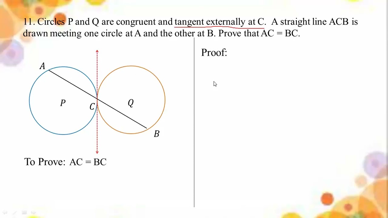 # Grade 11 Math (new course) ch 7 (Ex 7.1 - No 11)
