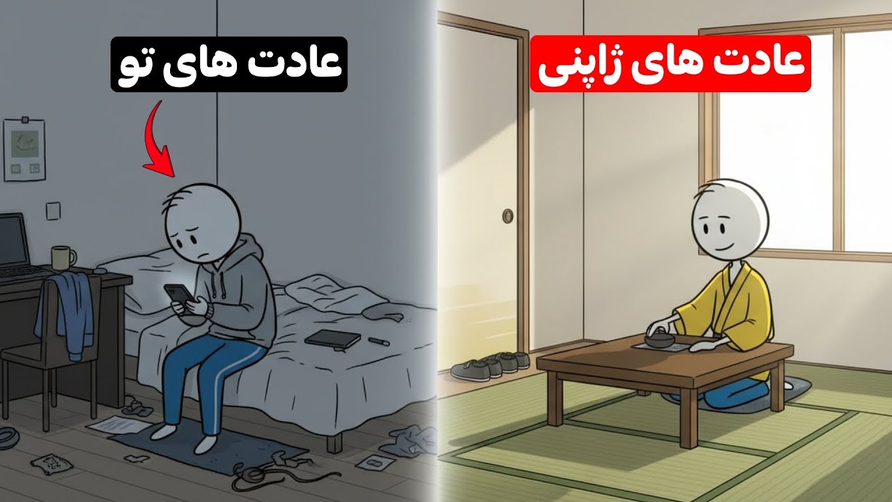 راز آرامش ژاپنی‌ها: ۸ عادت ساده که زندگیتو آروم‌تر می‌کنه
